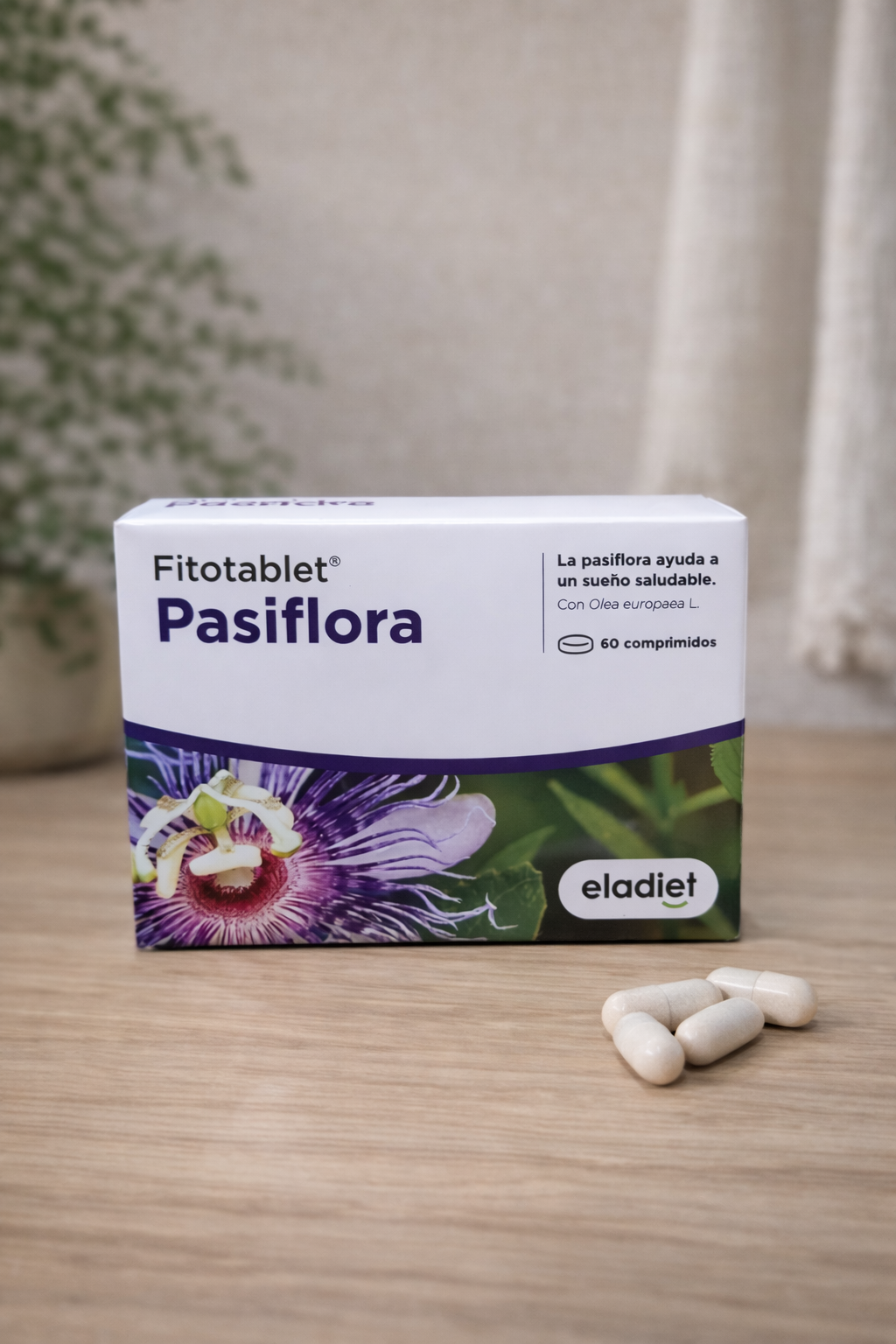 Pasiflora Fitotablet® con Passiflora incarnata, complemento alimenticio para un sueño saludable