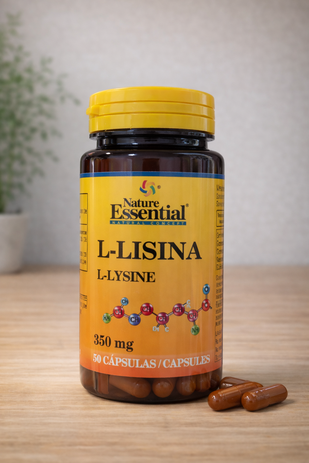 L-Lisina - 50 cápuslas
