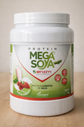 Proteína vegetal de soja 1kg con complejo vitamínico y enzimas digestivas. Apta para veganos. Ideal para complementar tu ingesta diaria de proteínas.