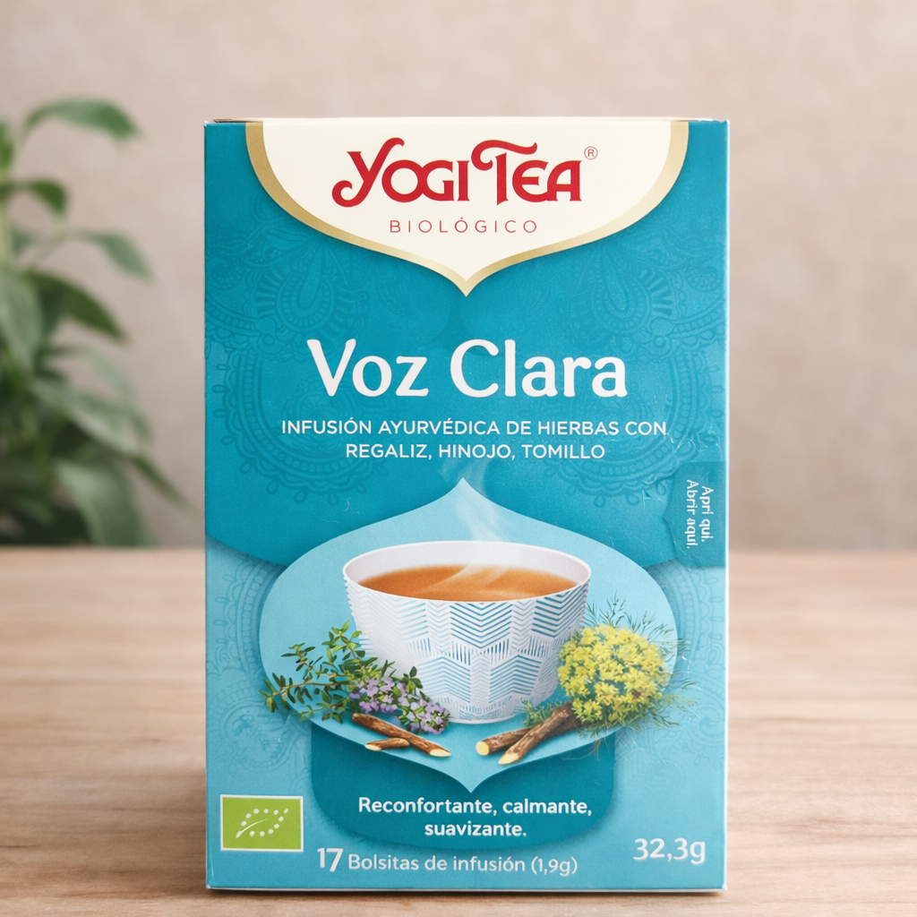 YogiTea Voz Clara  - 17 bolsitas